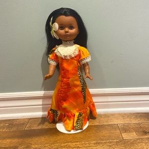 - Vintage Hawaiian Doll